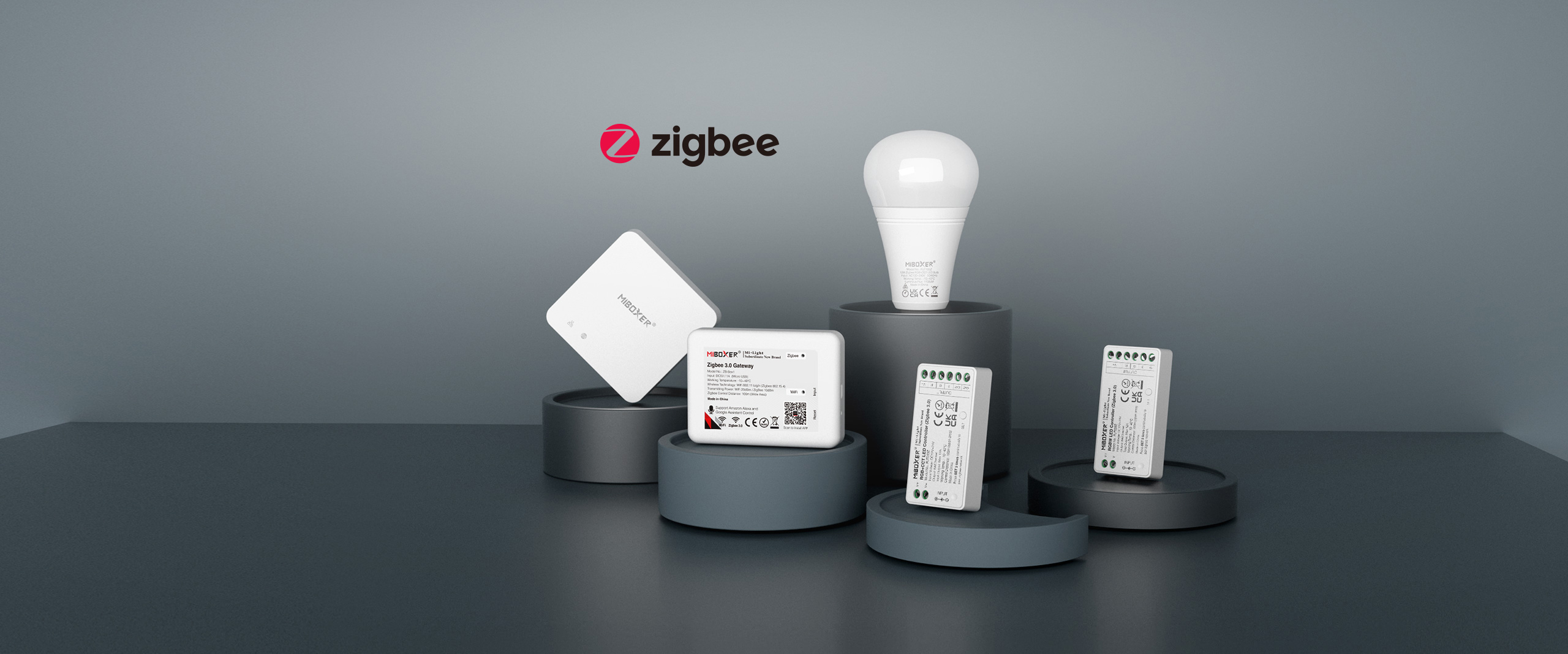 Productos MiBoxer para iluminación inteligente Zigbee